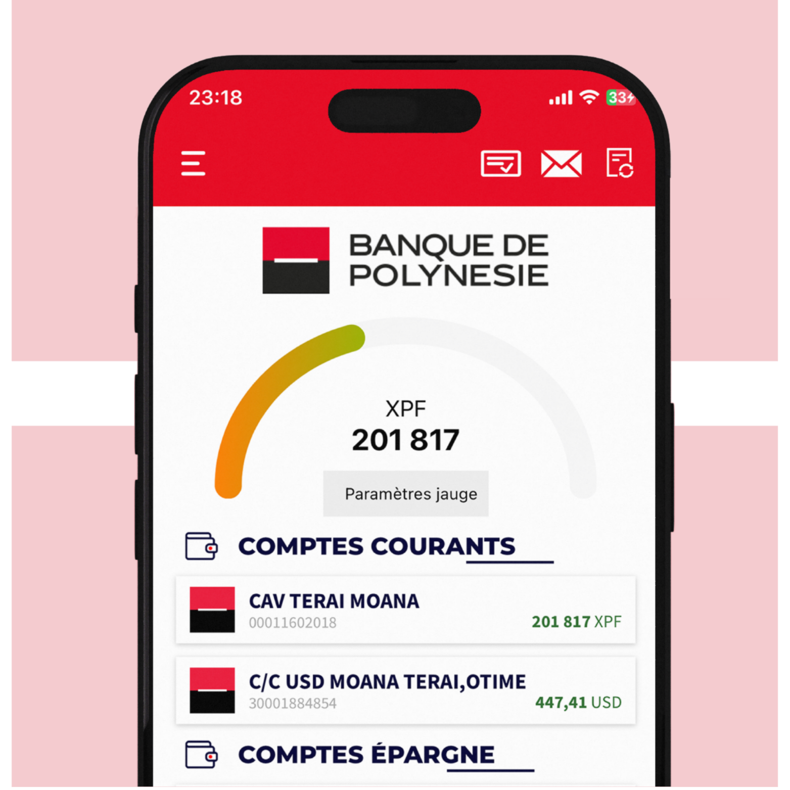 Application POLYAPP sur mobile